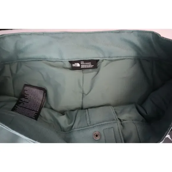 The North Face Men's Sz M Dark Sage Green DryVent Snow/Ski Chakal Pants
